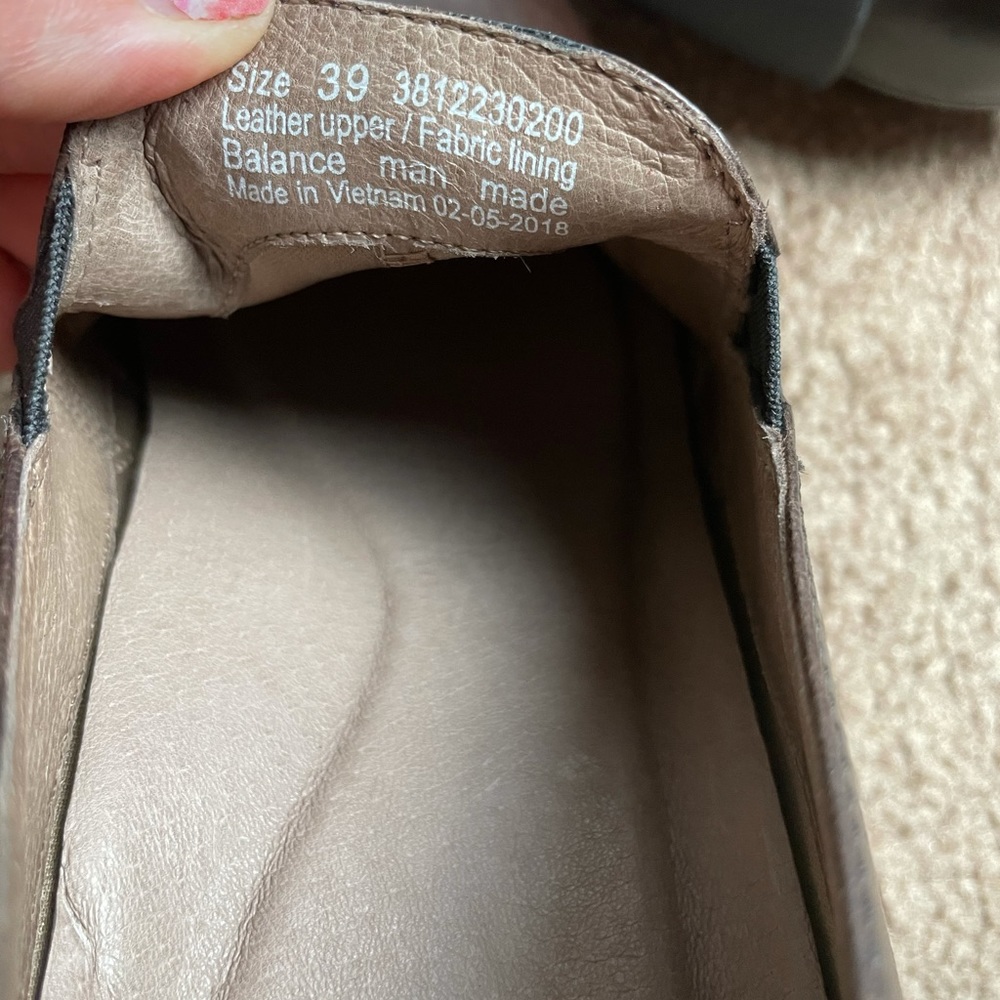 Robin Chocolate Burnished Dansko Shoes Size 9/39 - Picture 14 of 15